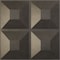 Ekena Millwork 11 7/8in. W x 11 7/8in. H Swindon EnduraWall Decorative 3D Wall Panel Covers 0.98 Sq. Ft. WP12X12SWDST - alternate 1